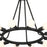 Crystorama Dakota Chandelier, Black