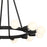 Crystorama Dakota Chandelier, Black