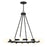 Crystorama Dakota 15 Light Chandelier, Black - 9046-BK