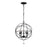 Crystorama Solaris Chandelier, Black