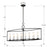 Crystorama Cameron 8 Light Chandelier, English Bronze