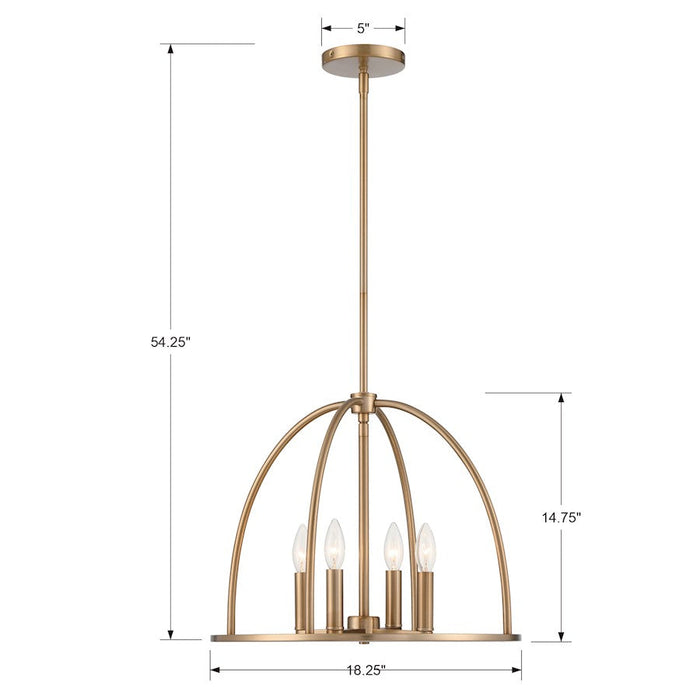 Crystorama Abbott Chandelier