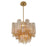 Crystorama Addis Chandelier, Brass