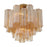 Crystorama Addis 4 Lt Semi Flush Mount