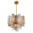 Crystorama Addis Chandelier, Brass