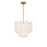 Crystorama Addis Chandelier, Brass