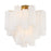 Crystorama Addis 4 Lt Semi Flush