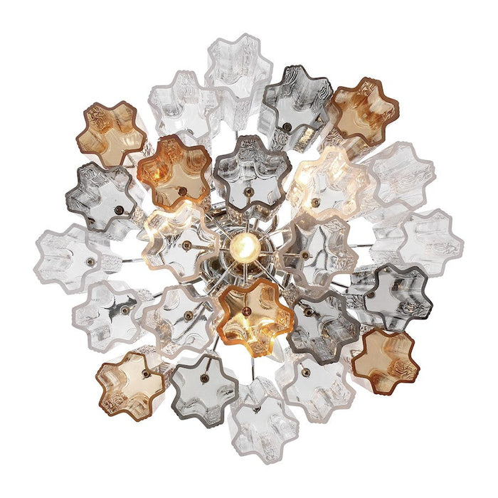 Crystorama Addis Chandelier, Chrome