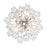 Crystorama Addis Chandelier, Chrome