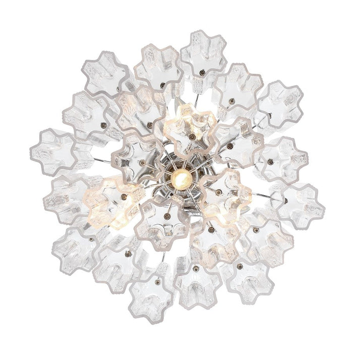 Crystorama Addis Chandelier, Chrome