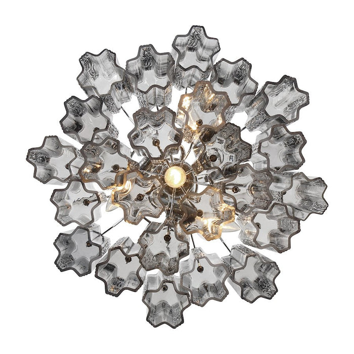 Crystorama Addis Chandelier, Chrome