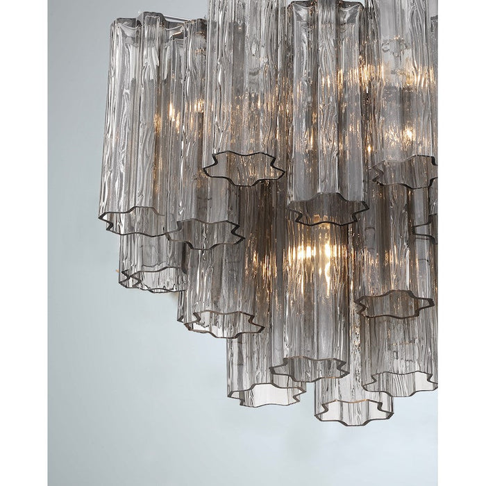 Crystorama Addis Chandelier, Chrome