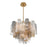 Crystorama Addis Chandelier, Brass