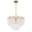 Crystorama Addis Chandelier, Brass