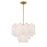 Crystorama Addis Chandelier, Brass