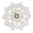 Crystorama Addis Chandelier, Chrome