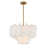 Crystorama Addis Chandelier, Brass