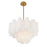 Crystorama Addis Chandelier, Brass