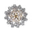 Crystorama Addis Chandelier, Chrome