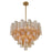 Crystorama Addis Chandelier, Brass