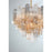 Crystorama Addis Chandelier, Brass