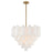 Crystorama Addis Chandelier, Brass