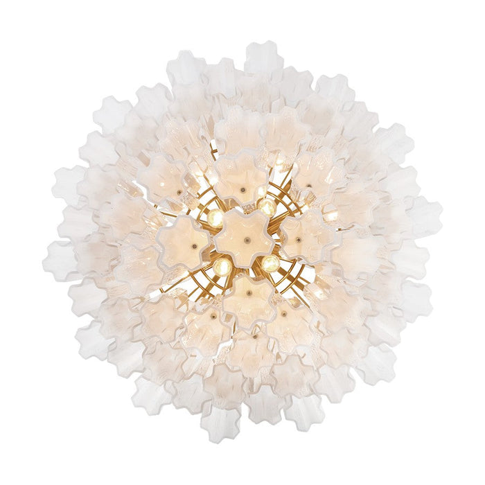 Crystorama Addis Chandelier, Brass