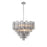 Crystorama Addis Chandelier, Chrome