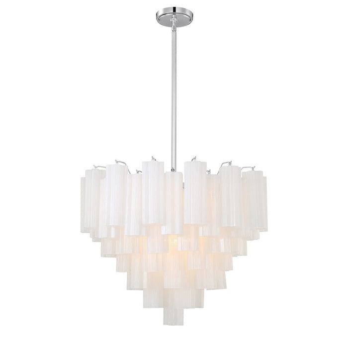 Crystorama Addis Chandelier, Chrome