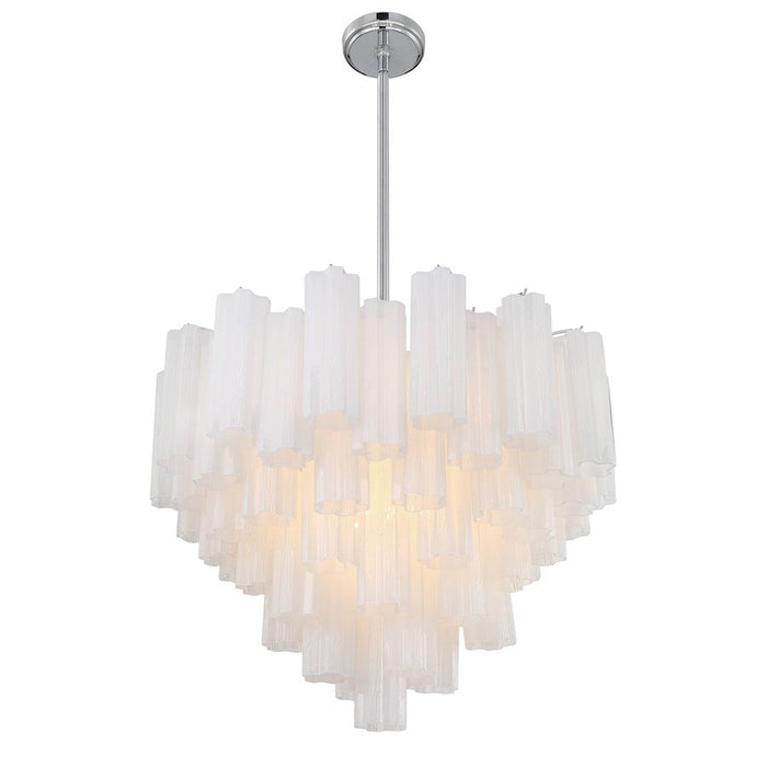 Crystorama Addis Chandelier, Chrome