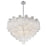 Crystorama Addis Chandelier, Chrome