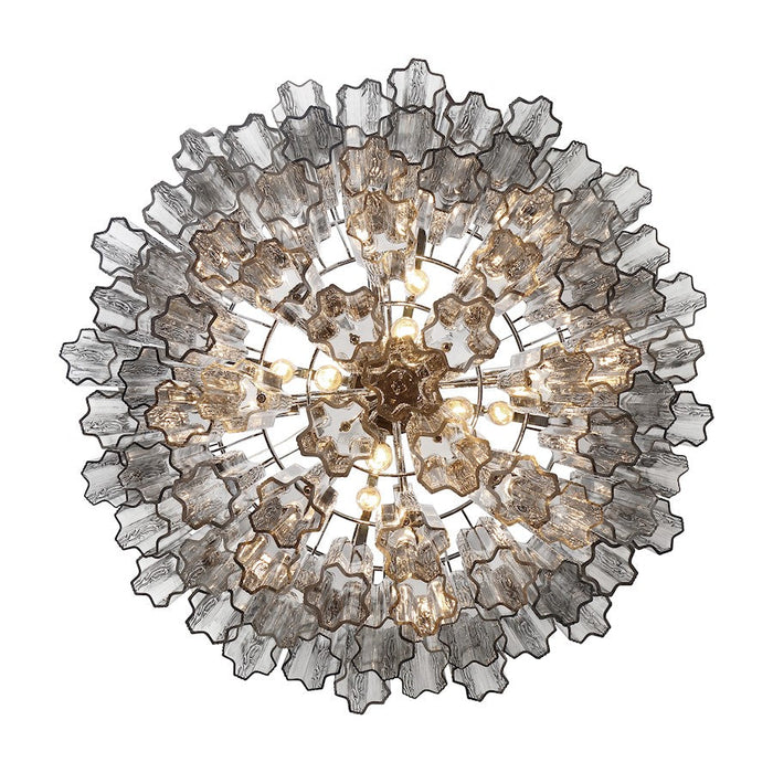 Crystorama Addis Chandelier, Chrome