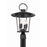 Crystorama Andover 4 Light Outdoor Post Mount, Matte Black - AND-9209-CL-MK