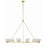 Crystorama Aragon 12 Light Chandelier, Soft Brass/Clear - ARA-10266-SB