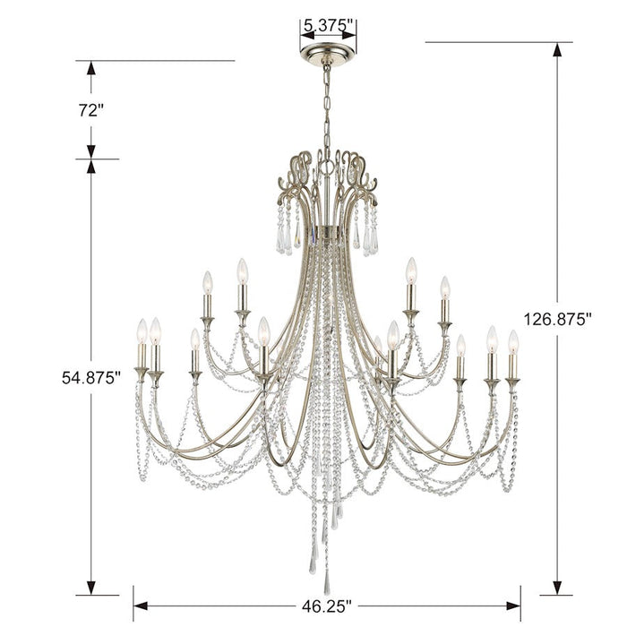 Crystorama Arcadia Chandelier