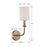 Crystorama Bailey 1 Light Wall Mount