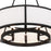 Crystorama Bryant Chandelier, Black Forged