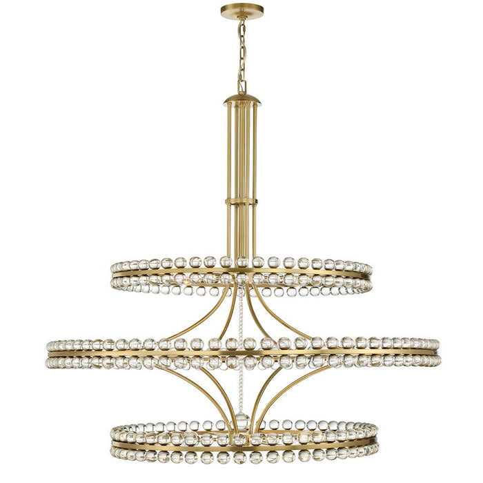 Crystorama Clover 24 Light Chandelier