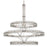 Crystorama Clover 24 Light Chandelier, Brushed Nickel - CLO-8000-BN