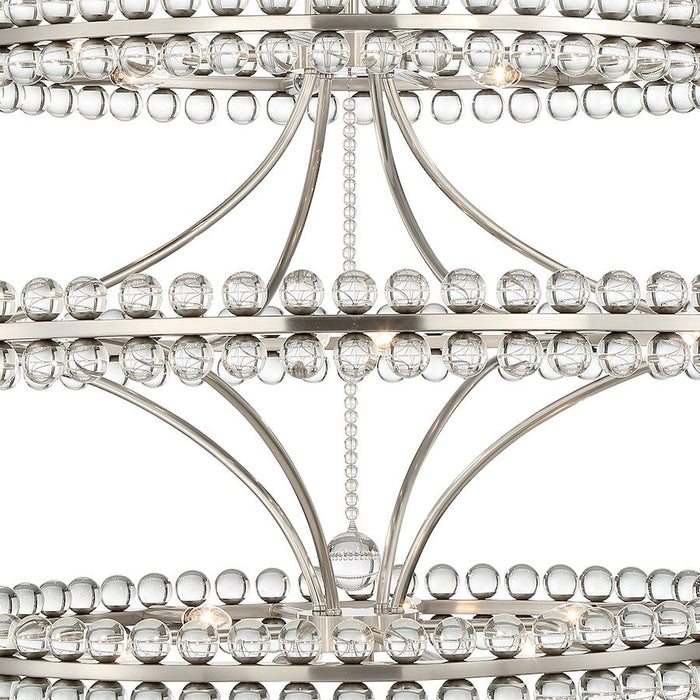 Crystorama Clover 24 Light Chandelier