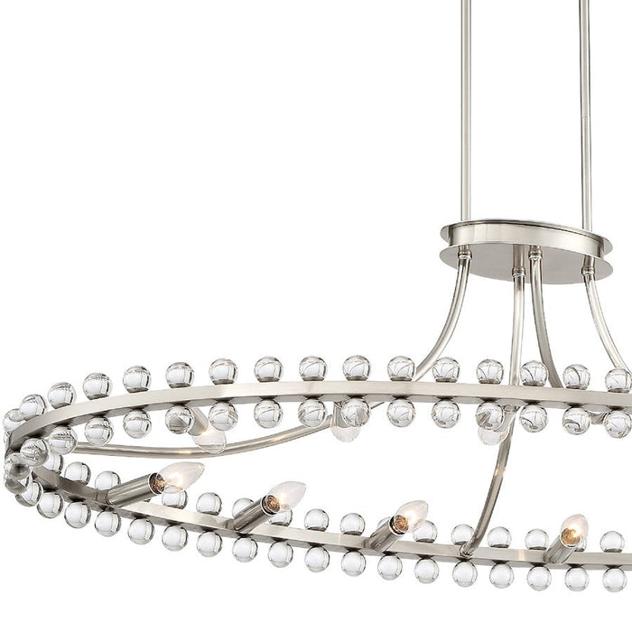 Crystorama Clover 12 Light Chandelier