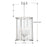 Crystorama Devon 6 Light Lantern, Polished Nickel