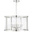 Crystorama Devon 6 Light 24" Lantern, Polished Nickel - DEV-B8066-PN