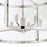 Crystorama Devon 6 Light Lantern, Polished Nickel