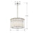 Crystorama Elliot 4 Light Pendant, Polished Nickel