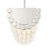 Crystorama Elliot 6 Light Linear Chandelier, Polished Nickel