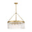 Crystorama Emory 8 Light Chandelier, Modern Gold - EMO-5406-MG