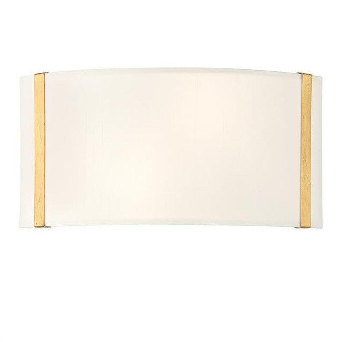 Crystorama Fulton 2 Light Wall Mount, Antique Gold - FUL-902-GA