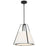 Crystorama Fulton 3 Light Pendant, Black - FUL-904-BK