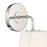 Crystorama Fulton 1 Light Wall Sconce, White